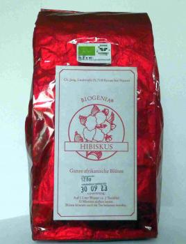 Biogenia Hibiskus-Tee, ganze Blüten 120g